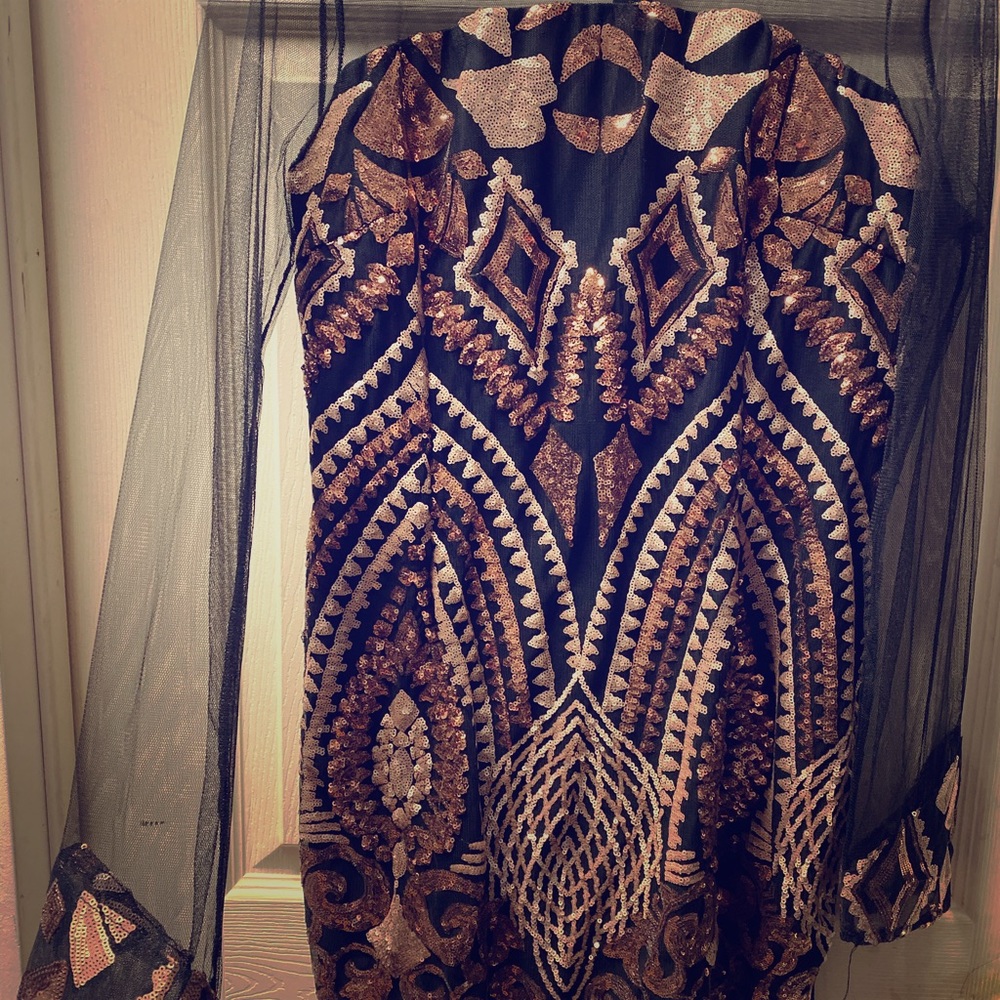 Fashion Nova Sequin Dress